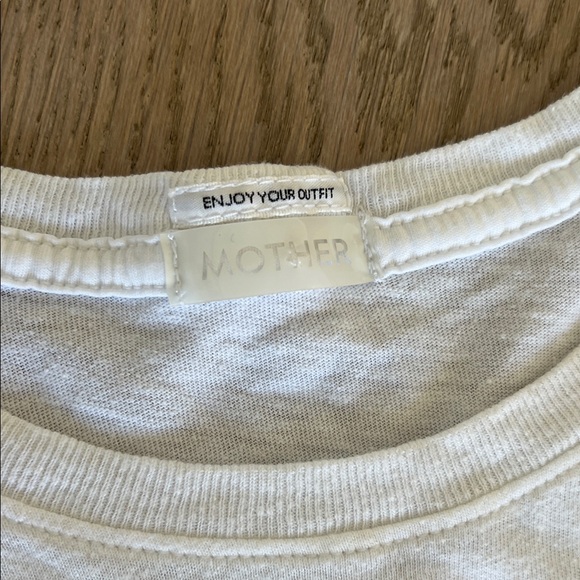 MOTHER Short Sleeve Tees - Black, White, and Red - Picture 3 of 6